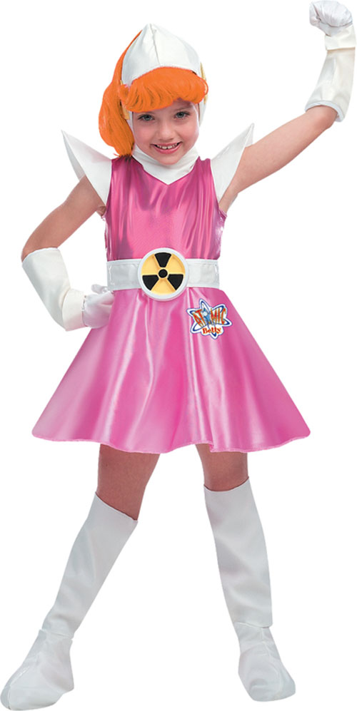 Costumes For All Occasions DG5747L Atomic Betty Deluxe Cost 4 6