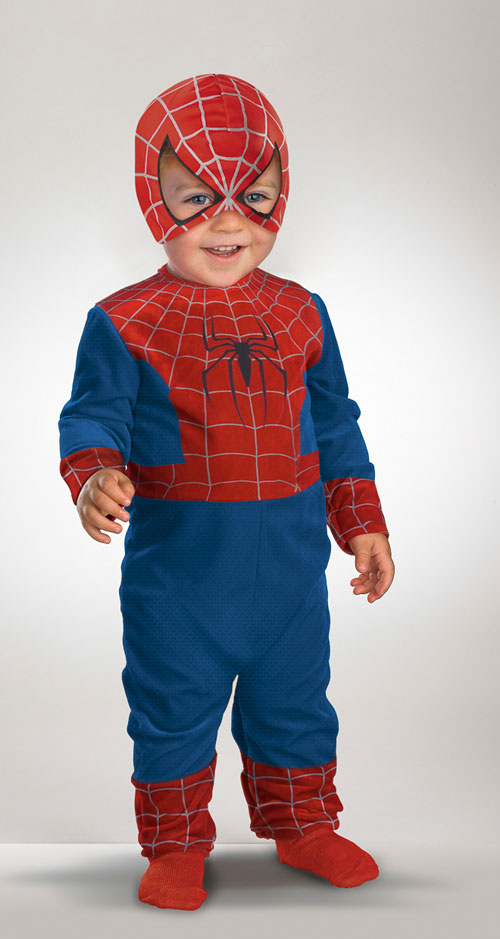 Spiderman - Costumes For All Occasions DG6682I Spiderman Qualty Newborn 0 6Mo
