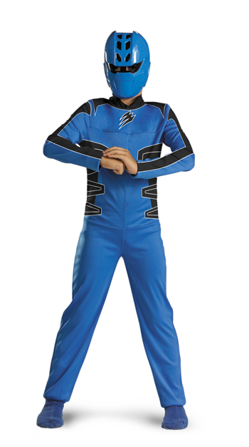 Power Rangers - Costumes For All Occasions DG6931K Power Ranger Blue Quality 7-8