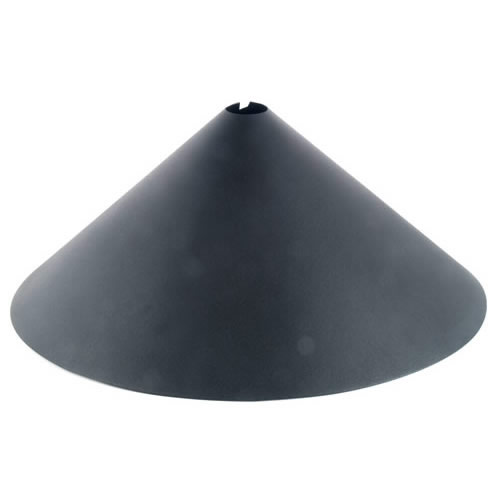 Achla BGD-01 Squirrel Baffle and Deflector - Black