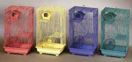 Prevue Pet Products 3 Story Gerbil Hamster Cage 14x11x22 Inch Pack Of 4 - 2030C