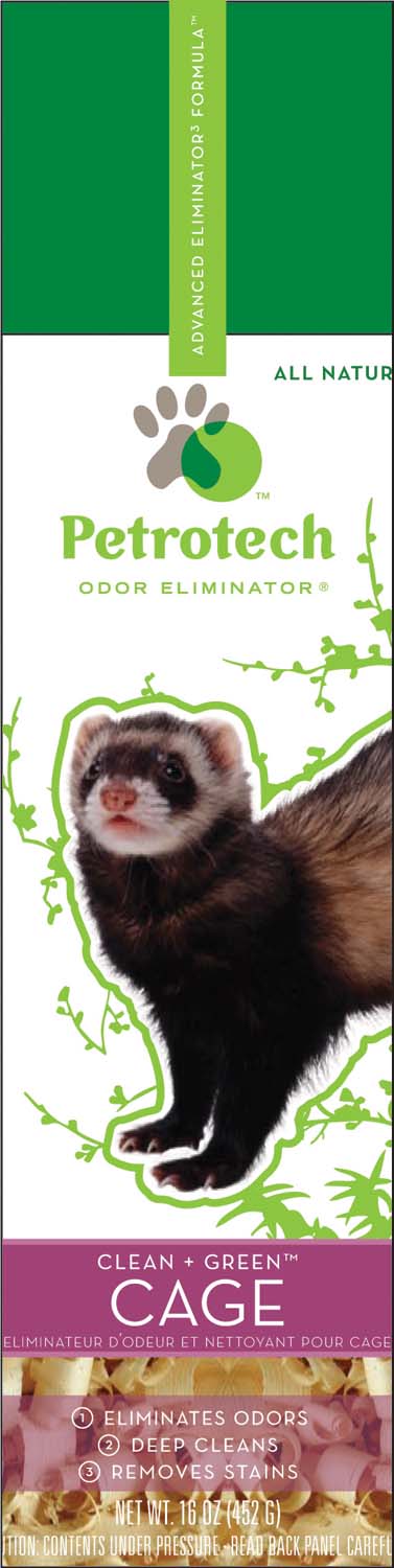 bci00785 Seayu Enterprises Ferret Cage Odor Elimtr Cleanr Green   SY 14 01