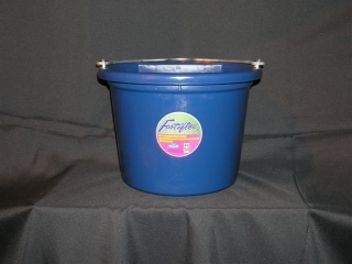 Fortex Industries Flat Back Bucket Blue 8 Quart - 1301800