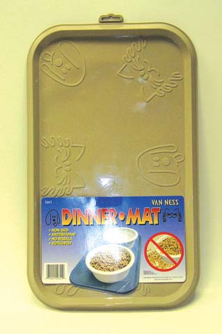 Van Ness Plastic Molding Dinner Mat Cat - Dm1