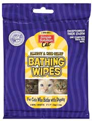 Bramton Co, Cat Allergy Shed Relief Wipes - 10303 by BRAMTON CO,