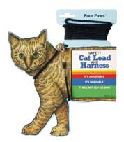 Four Paws Products Safety Cat Lead and Harness - 00400
