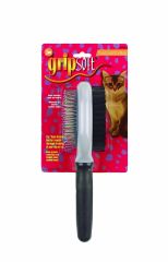 J W Pet Company Gripsoft Dble Sided Cat Brush - 65034