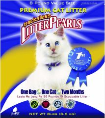 Ultra Pet Litter Pearls Lesstrack 8 Pounds - 30074