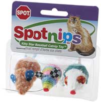 Ethical Cat Toy Rainbow Mice 3 Pack  2595