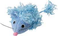 Ethical Cat Toy Curly Plush Mouse W Catnip - 2599