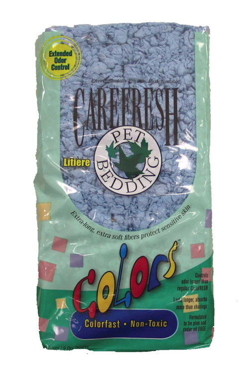 Bedding - Absorption Carefresh Pet Bedding Colors Blue 10 Liters - 118220