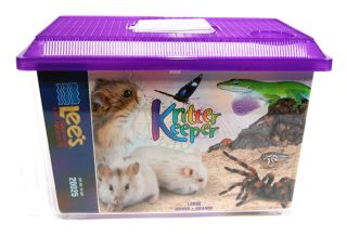 Lee S Aquarium & Pet Products Kritter Keeper Large - 20025
