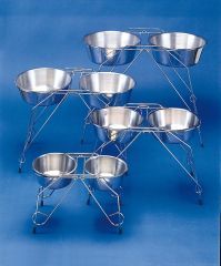 Ethical Ss Dishes Stainless Steel Double Diner 3 Quart  6517