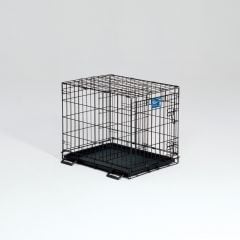 Midwest Container Lifestages Crate W Dvdr Panel 24x18x21 Inch - 1624