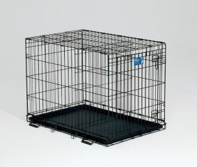Midwest Container Lifestages Crate W Dvder Panel 22x13x16 Inch - 1622