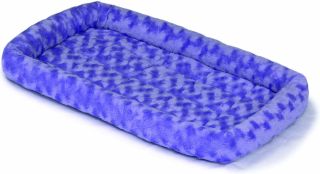 Pet Bed - Midwest Container Fashion Pet Bed Periwinkle 30x21 Inch - 40230-PW
