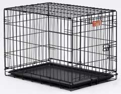 Midwest Container I-crate Black 24 Inch Single - 1524
