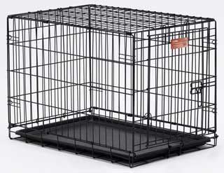 Midwest Container I-crate Black 22 Inch Single - 1522