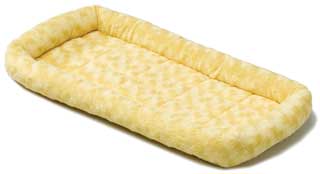 Pet Bed - Midwest Container Fashion Pet Bed Yellow 24x18 Inch - 40224-BC