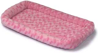 Beds - Midwest Container Fashion Pet Bed Pink 18x12 Inch - 40218PK
