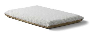 Orthopedic Pet Beds - Midwest Container Orthopedic Pet Bed Tan 30x20 Inch - 41330-TN