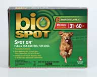 Farnam Pet Products Bio Spot Spoton 3160 Pounds 6 Pack 3006005