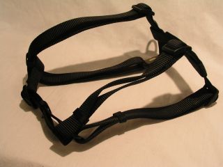 Adjustable Comfort Dog Harness Black 1 X30-40 - Cfa