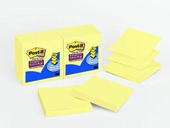 Company Mmmr33012sscy Super Sticky Pop Up Refill Yellow