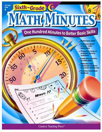 Ctp2634 Sixth-grade Math Minutes