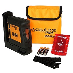 AccuLine Pro 40-6625 Self-Leveling Hi-Powered Cross-Line Laser Level AccuLine Pro 40-6625 Self-Leveling Hi-Powered Cross-Line Laser Level