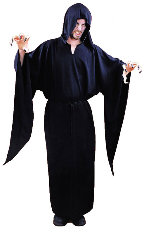 Costumes For All Occasions AA900 Horror Robe Hooded