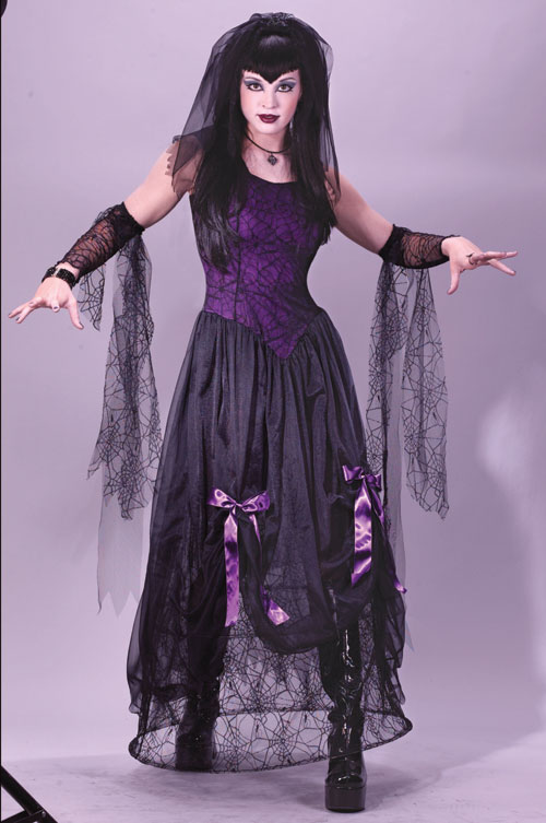 Costumes For All Occasions FW5102ML Goth Spider Princess Medium Large