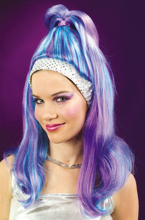 Costumes
For All Occasions FW8578BU Wig Diva For Kids Blue