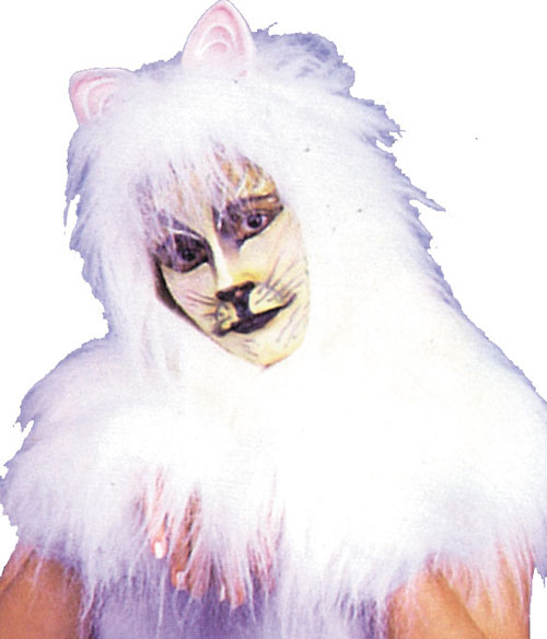 Costumes For All Occasions AB57 Cat Accessory Pack White