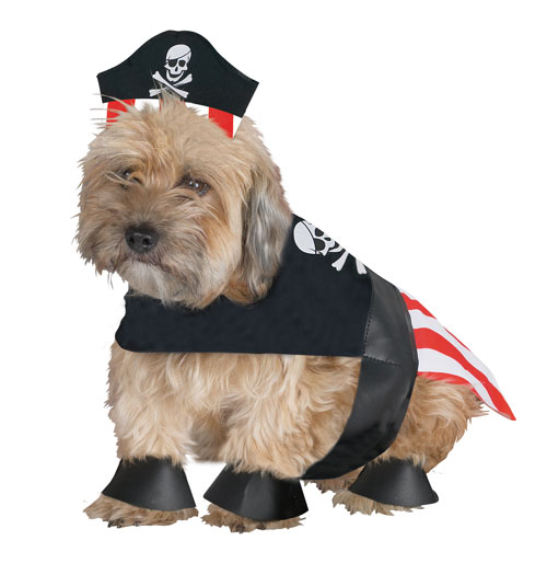 Costumes For All Occasions FW90056PM Pirate Dog Medium