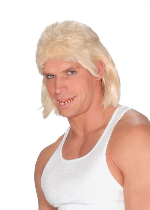 Costumes For All Occasions FW92988BD Mullet Wig Blonde