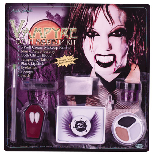Vampire Makeup - Costumes For All Occasions FW9552V Goth Makeup Kit Vampire