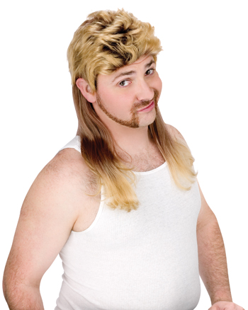 Costumes For All Occasions FWH92909BD Mullet Super Wig Blonde Hexpre