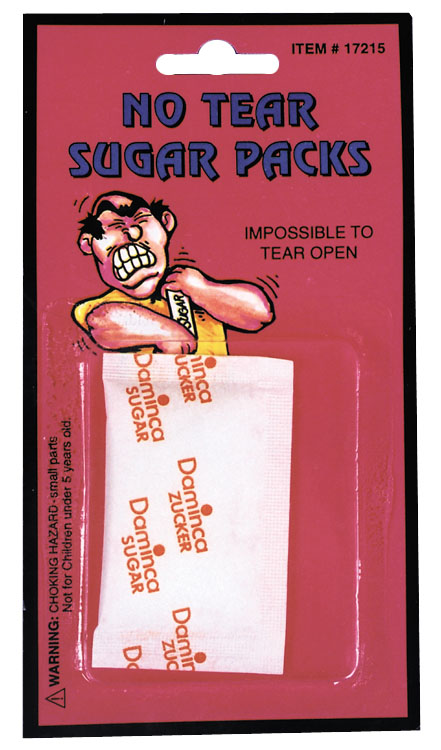 Costumes For All Occasions KB121 No Tear Sugar Pack