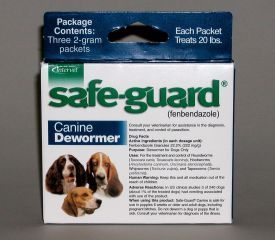 Durvet Intervet Safeguard Dog Wormer Blue 2 Gram  001004108