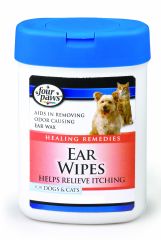 Click here to buy Four Paws Products Ear Wipes 30 Piece Dogs - 01770 by FOUR PAWS PRODUCTS.