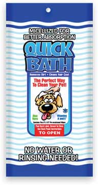 Click here to buy International Vet Science Quick Bath Wipes For... by INTERNATIONAL VET SCIENCE.