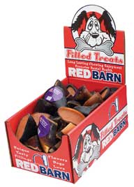 Redbarn Premium Pet Products Filled Hooves Peanut Butter Pack Of 25 - 50fp02