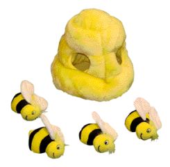 Kyjen Company Hide A Bee Dog Toy 7.5 Inch - PP01055