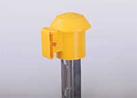 Dare Products T Post Topper Insulator Yellow - 2027