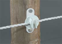 Dare Products Wood Or Vinyl Insulator White - SNUG-HTW