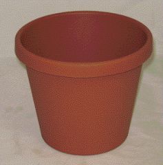 Classic Flower Pot Clay 8 Inch Pack Of 24 - 12008cl