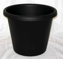 Classic Flower Pot Dark Green 12 Inch Pack Of 12 - 12012g