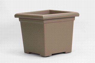 Accent Planter Chocolate 15.5 in.
