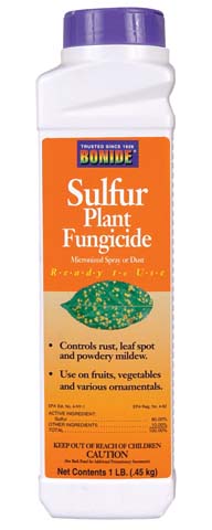 Bonide Products Sulfur Plant Fungicide Dust Sp 1 Pound  141